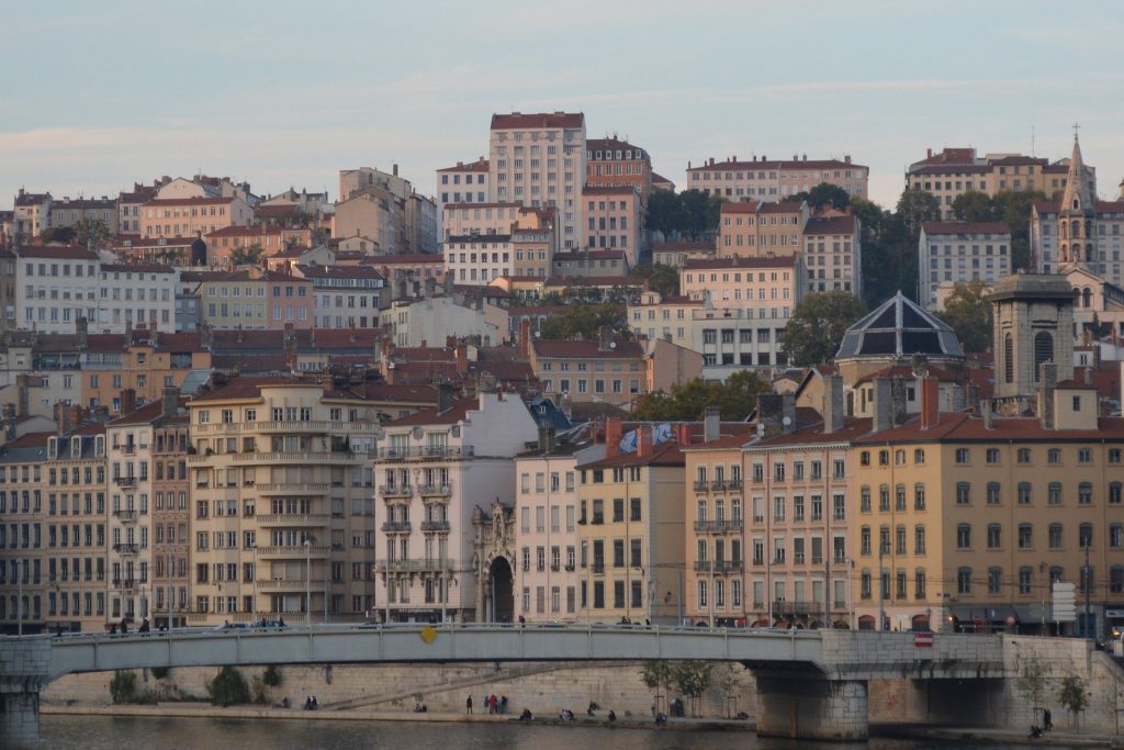 Photo d'immeubles lyonnais